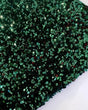 Hunter Green Sequin Velvet