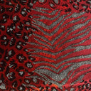 Nylon Spandex Safari Hologram Foil Fabric
