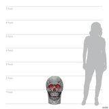24" Skull with Light and Sound