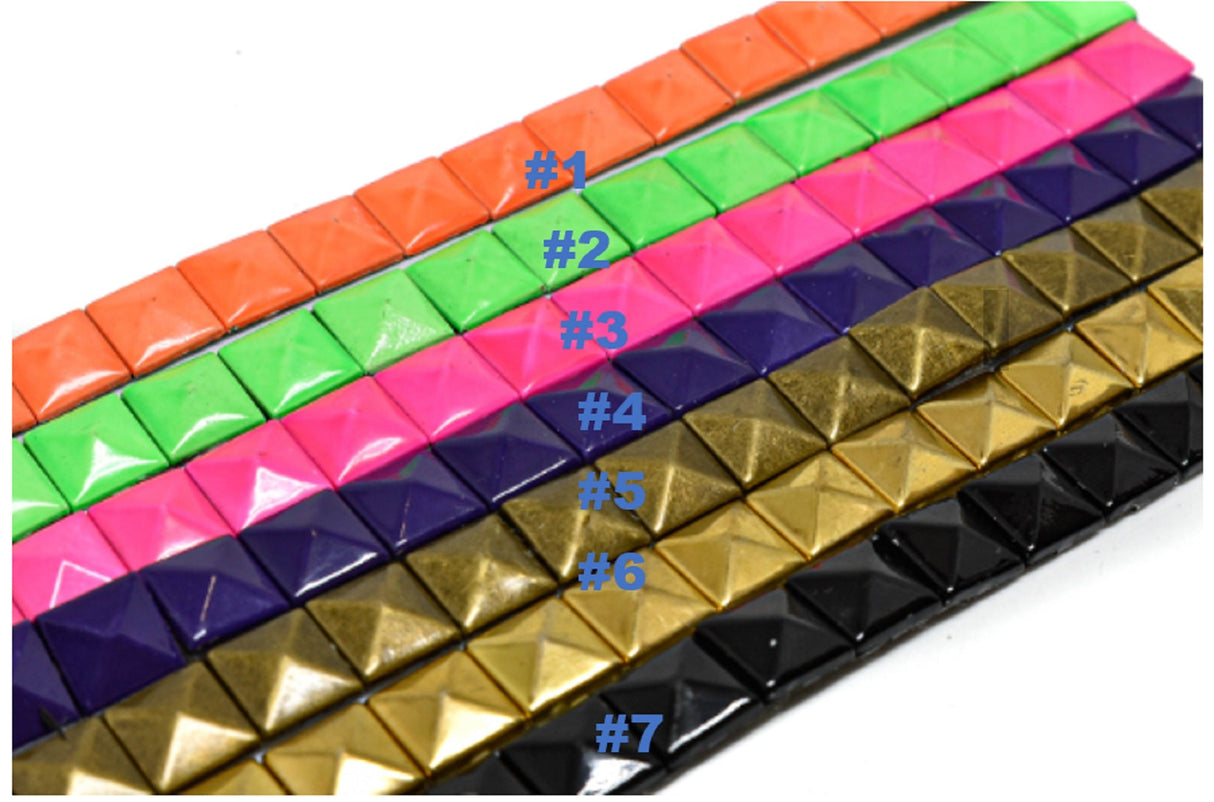 Studded Iron-On Trim 0.50"