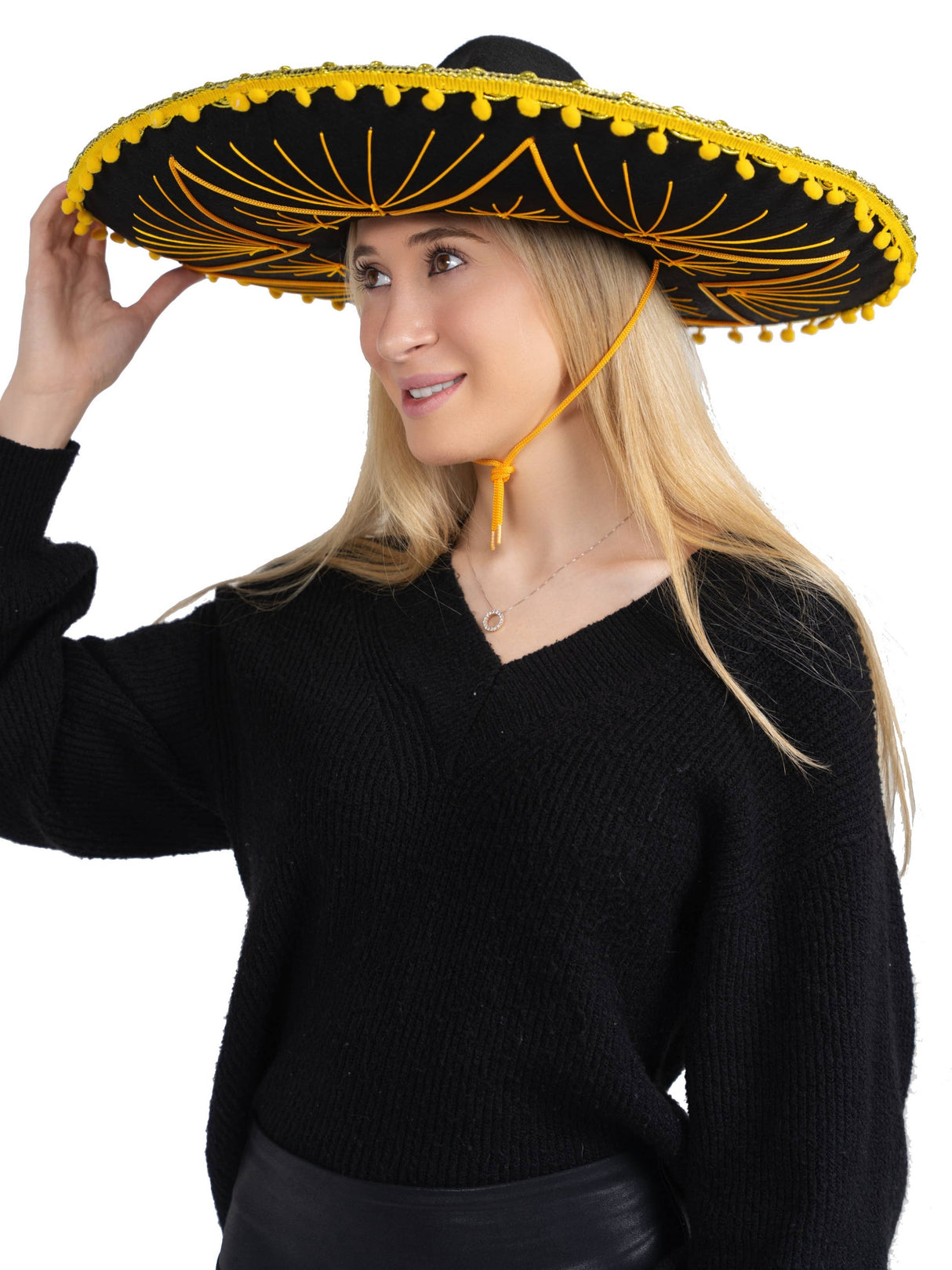 Mexican Sombrero Hat Costume Accessory - Adults