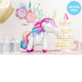 Unicorn Foil Balloon 25 Inch Air-Fill Only