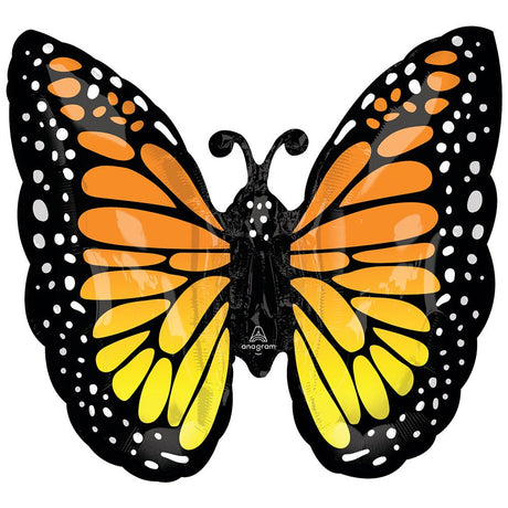 Butterfly Glow Foil Balloon 25 Inch Monarch