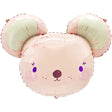 Foil Balloon Pastel Pink Mouse