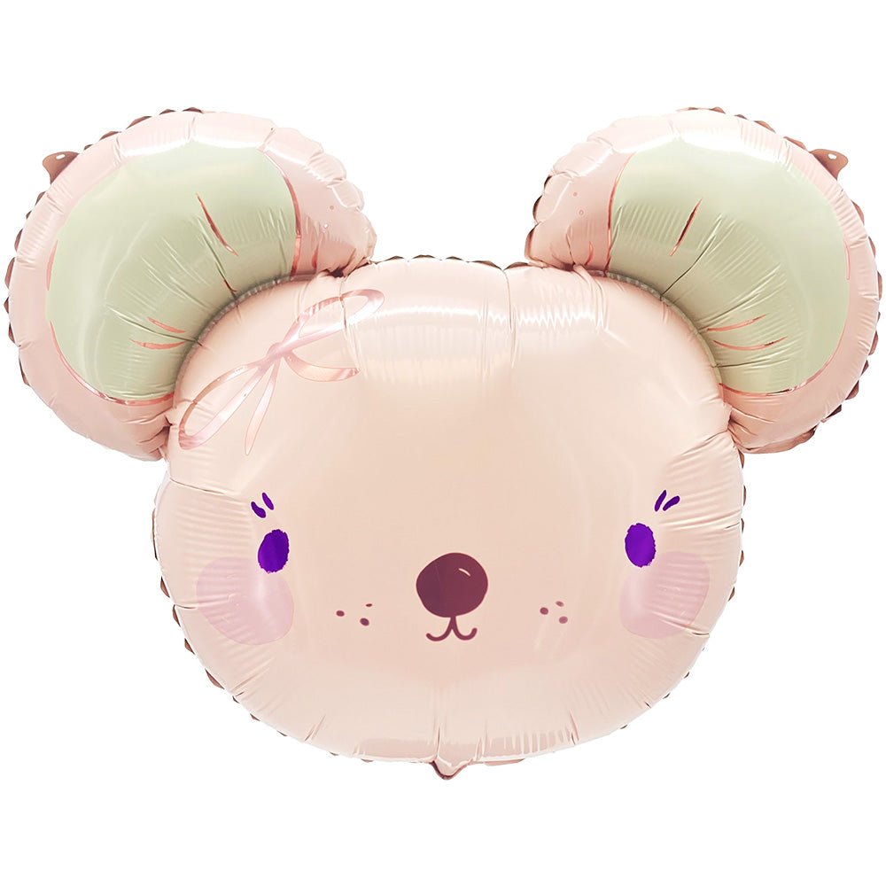 Foil Balloon Pastel Pink Mouse