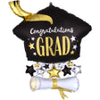 Graduation Foil Balloon Cap & Diploma