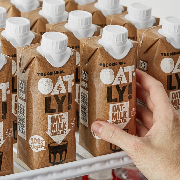 Oatly Chocolate Oat Milk 11 fl. oz. - 12/Case