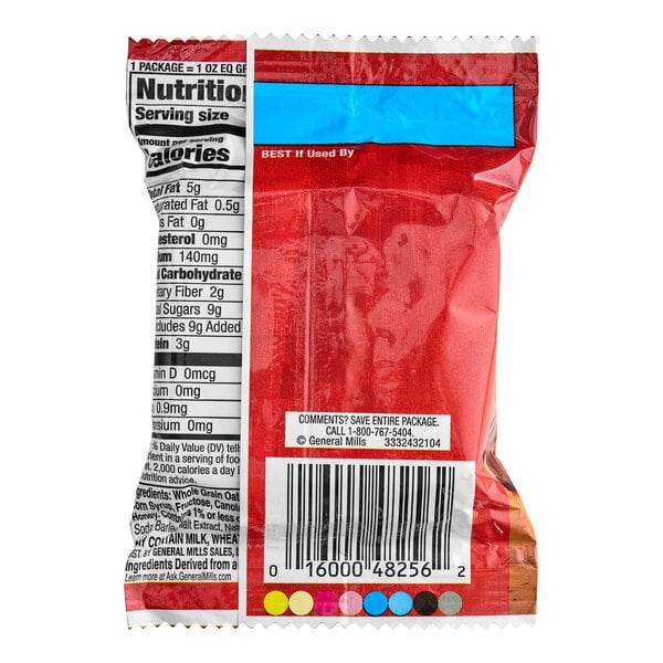 Nature Valley Crisps Cinnamon Snack Pack 1.2 oz. - 120/Case