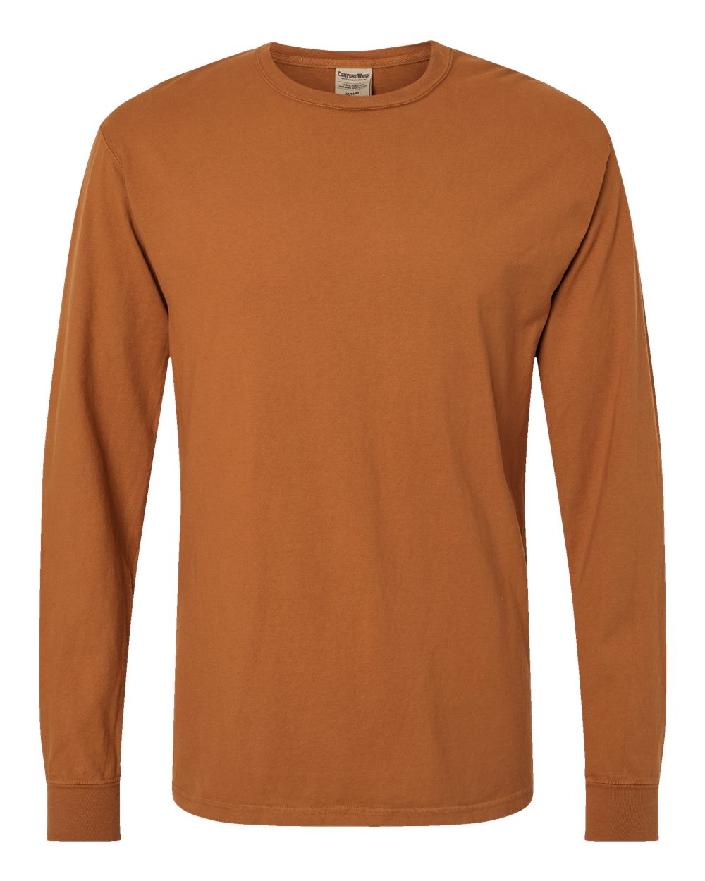 Hanes® Garment Dyed Long Sleeve Crewneck T-Shirt