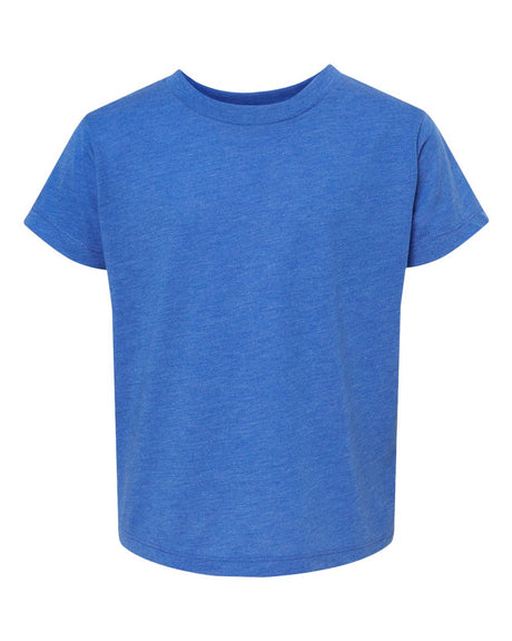 Pack 6 : BELLA + CANVASÂ Toddler Crewneck Short Sleeve Triblend Tee - 2T