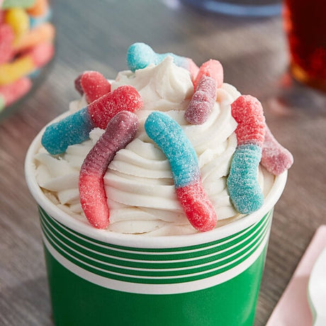Trolli Very Berry Sour Brite Gummy Crawlers 5 lb. - 6/Case
