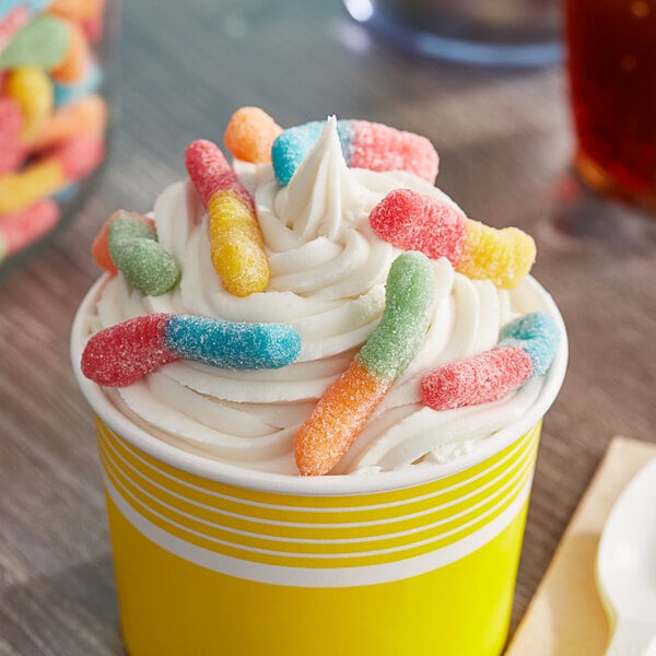 Trolli Sour Brite Gummy Crawlers 5 lb. - 6/Case