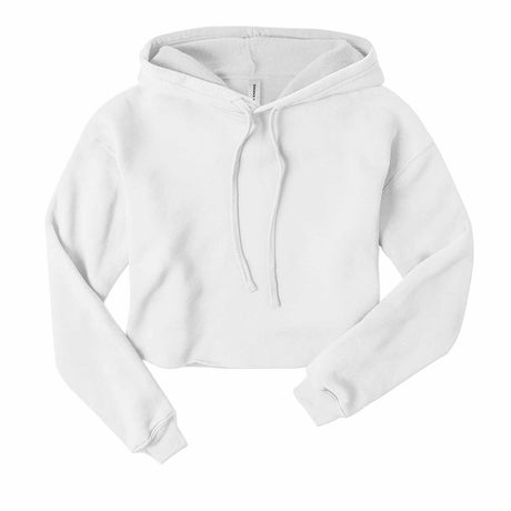 BELLA + CANVAS® Women's Crop Fleece Hoodie Sweatshirt