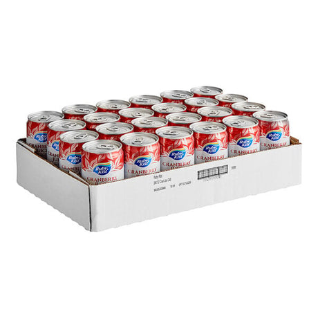 Ruby Kist Cranberry Juice Cocktail 7.2 fl. oz. Can - 24/Case