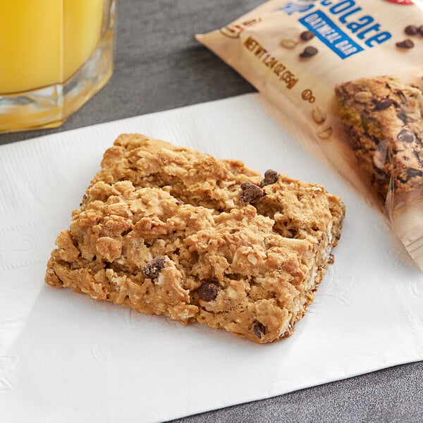 Betty Crocker Chocolate Chip Oatmeal Bar 1.24 oz. - 144/Case