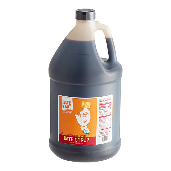 Date Lady Organic Date Syrup 1 Gallon