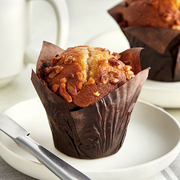 Otis Spunkmeyer Banana Bread Muffin 4 oz. - 24/Case
