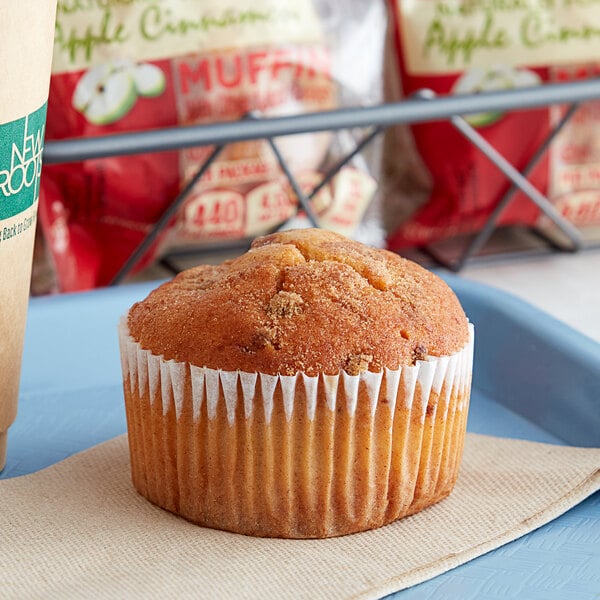 Otis Spunkmeyer Individually Wrapped Apple Cinnamon Muffin 4 oz. - 24/Case