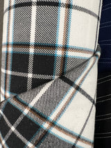 Cotton Twill Striped Fabric