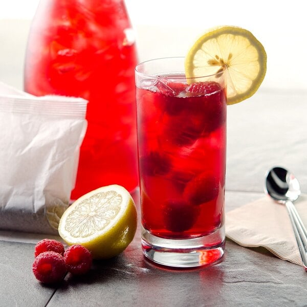 Bigelow Red Raspberry Herbal Iced Tea Filter Bags 1 Gallon - 48/Case