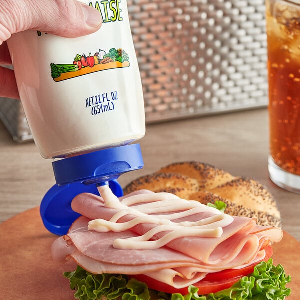 Mike's Amazing Real Mayonnaise Squeeze Bottle 22 fl. oz. - 12/Case