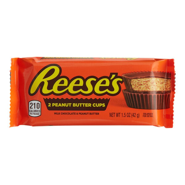 REESE'S Milk Chocolate Peanut Butter Cups 1.5 oz. - 36/Box