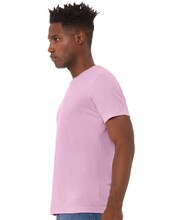 BELLA + CANVAS Crewneck Short Sleeve Triblend T-Shirt in Dusty Blue Triblend
