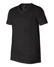 BELLA + CANVAS Unisex Short Sleeve V-Neck Jersey Tee in Mustard