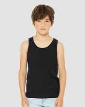 BELLA + CANVAS® Youth Jersey Crew Neck Tank Top - 3480Y
