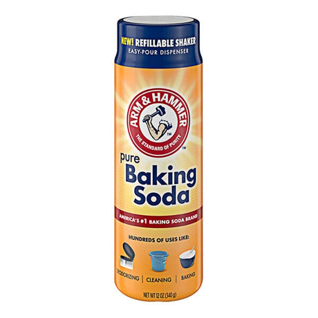 Arm & Hammer® 12 oz. Baking Soda Shaker - 6/Case