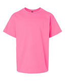 Camiseta juvenil de algodón ultra con cuello redondo | Camiseta de algodón pesado Gildan