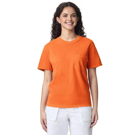 Comfort Colors® Garment-Dyed Heavyweight Pocket Crewneck Short Sleeve T-Shirt