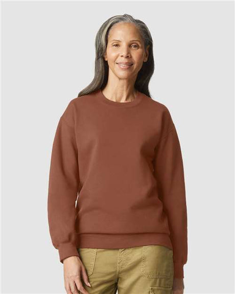 Gildan Midweight Crewneck Long Sleeve Sweatshirt