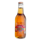 IBC Cream Soda 12 fl. oz. Glass Bottle - 24/Case