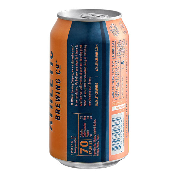 Athletic Brewing Co. Free Wave Non-Alcoholic Hazy IPA 12 fl. oz. 6-Pack