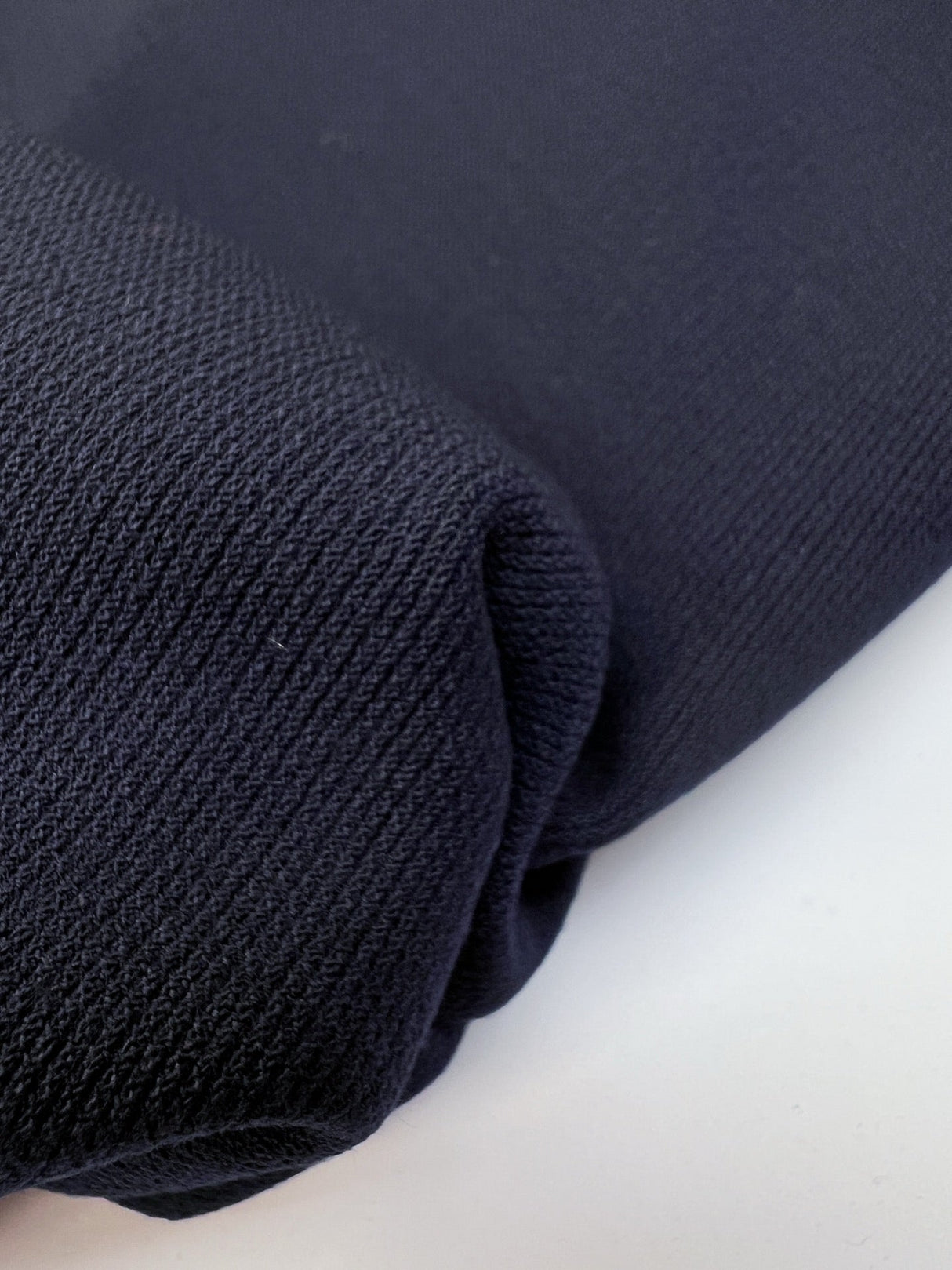 Italian Wool Fabric Blue Black Stretch