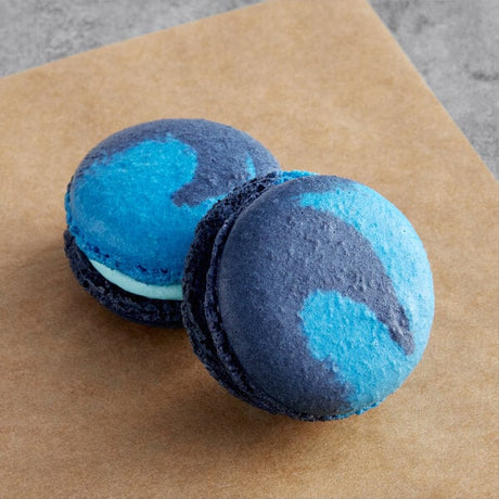 Macaron Centrale Blue Curacao Macaron - 50/Case