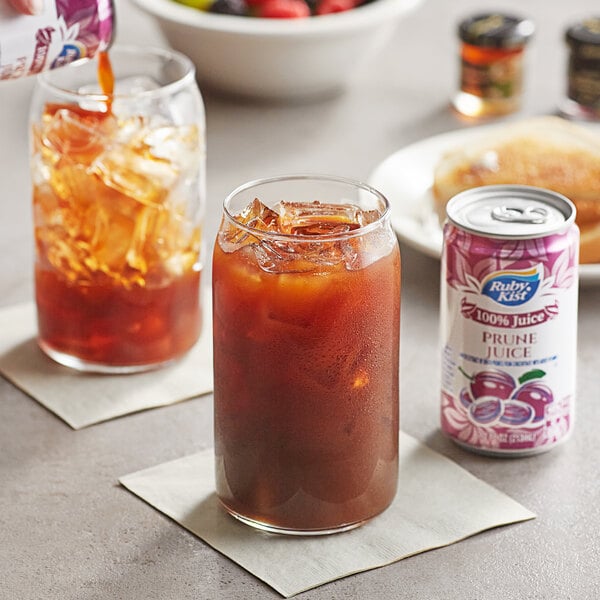 Ruby Kist Prune Juice 7.2 fl. oz. Can - 24/Case