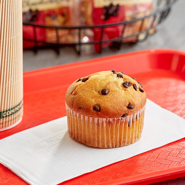 Otis Spunkmeyer Individually Wrapped Chocolate Chip Muffin 4 oz. - 24/Case