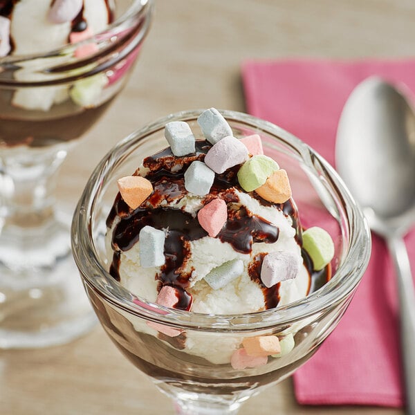 Mini Rainbow Vanilla Dehydrated Marshmallow Topping 8 lb.