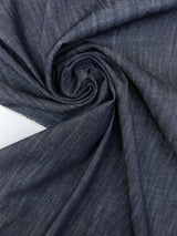 Italian Blue Shade Cotton Denim