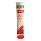 Luigi's Cherry Italian Ice Tube 4 fl. oz. - 24/Case