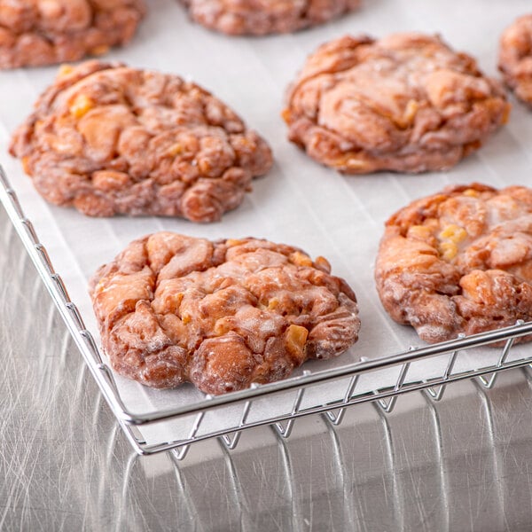 Rich's 15 oz. Fully Finished Glazed Apple Fritter Donut 4-Count - 8/Case
