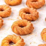 Rich's 2 oz. Ready-to-Finish Churro Donut with Cinnamon Sugar Packets - 96/Case