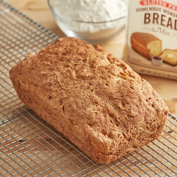 Bob's Red Mill Gluten-Free Homemade Wonderful Bread Mix 16 oz. - 4/Case