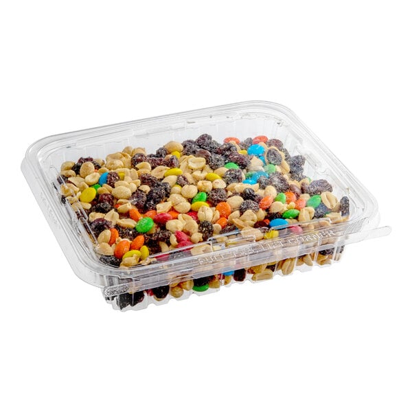Trail Mix with Peanuts, Raisins, and M&M's® Milk Chocolate Candies 5 lb. - 4/Case
