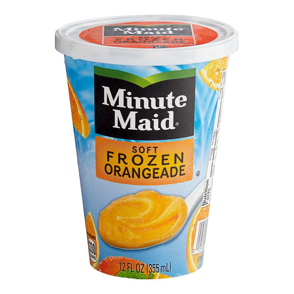 Minute Maid® Soft Frozen Orangeade Cup 12 oz. - 12/Case
