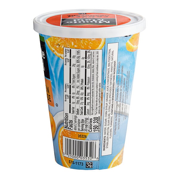 Minute Maid® Soft Frozen Orangeade Cup 12 oz. - 12/Case
