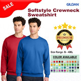 Gildan® Softstyle Crewneck Long Sleeve Sweatshirt