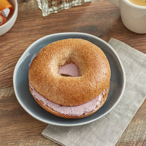 Original Bagel New York Style Honey Wheat Bagel 4.5 oz. - 75/Case